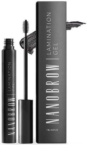 Гель для бровей Nanobrow Lamination, 7 мл, черный цв. black