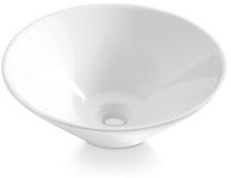 Vonios praustuvas Caceres 0015, keramika, 42 cm x 42 cm x 14 cm, balta sp.