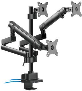 Stalinis trijų monitorių laikiklis Maclean MC-811