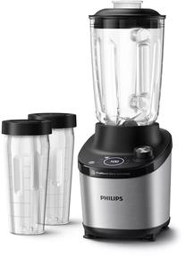 Prekė su pažeista pakuote. Kokteilių plaktuvas Philips 7000 Series HR3760/10, juoda sp./nerūdijančiojo plieno sp.