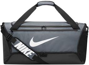 Sporta soma Nike Brasilia, pelēka krās., 60 l, 30 cm x 64 cm x 30 cm