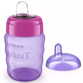 Puodelis su snapeliu Philips Avent, 9 mėn., plastikas/silikonas