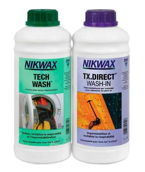 Pesugeel, komplekt Nikwax Tech Wash + TX.Direct Wash-In, 2 l