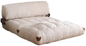 Sofa-lova Atelier Del Sofa Kadife 2, balta sp., 75 x 120 cm x 79 cm