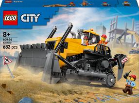 Konstruktors LEGO® City Dzeltens buldozers 60466, 682 gab.