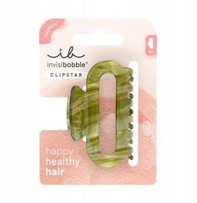 Matu sprādzes Invisibobble Clipstar Evergreen M, zaļa krās.