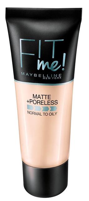 Skystas makiažo pagrindas Maybelline Fit Me Matte + Poreless, smėlio sp., 105 natural ivory, 30 ml