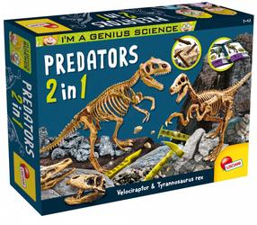 Kūrybos rinkinys Lisciani Predators 2in1, įvairių spalvų