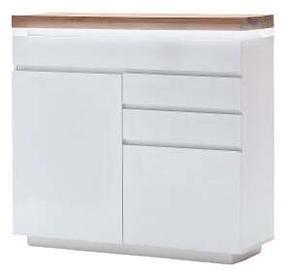 Komoda MCakcent Romina 2D/3SZ, balta sp., 114 cm x 120 cm x 40 cm