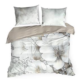 Patalynės užvalkalų komplektas Eva Minge Daisy, plieno sp., 70 x 80 cm, 200 x 220 cm
