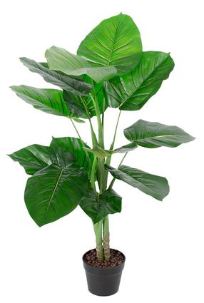 Искусственное растение в горшке Home4you Pothos, зеленый цв., 90 см