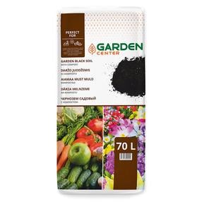 Melnzeme dārzeņi/iekštelpu ziediem Garden Center, 70 l