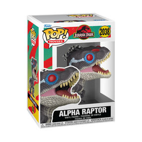 Žaislinė figūrėlė Funko POP! Movies Jurassic Park Alpha Raptor, pilka sp.