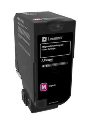 Tindiprinteri kassett Lexmark, punane v.