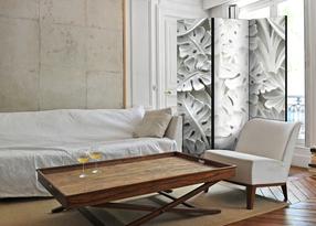 Širma Artgeist Alabaster Garden Paravent166, įvairių spalvų, 135 cm x 172 cm