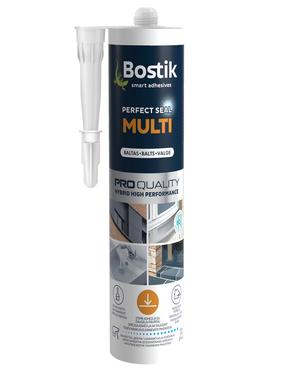 Universalus hermetikas Bostik Perfect Seal Multi, 0.29 l, balta sp.