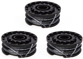 Priedas žoliapjovėms Greenworks Spool Set 48123, juoda sp.