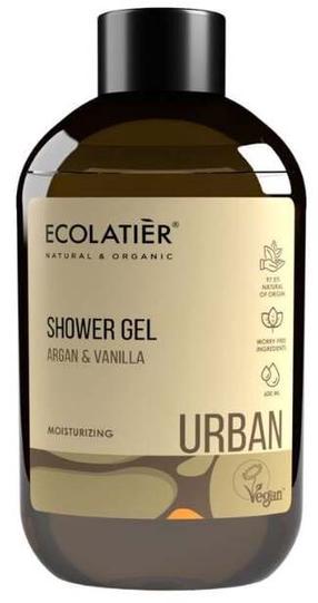 Kūno prausimosi želė Ecolatier Urban Argana & Vanilla, 600 ml