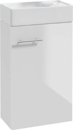 Vonios spintelė su praustuvu Smarty 50 1D, balta sp., 23 cm x 50 cm x 60 cm