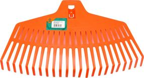Lapu grābeklis vēdekļa Flo 35786, bez kāta, oranža krās.