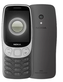 Mygtukinis telefonas Nokia 3210, 128 MB, juoda sp.