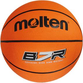 Basketbola bumba Molten B7R, 7 izmērs, oranža krās.