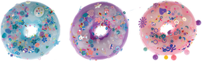 Sensorā rotaļlieta Donut, (krāsa/dizains tiek izvēlēts nejauši)