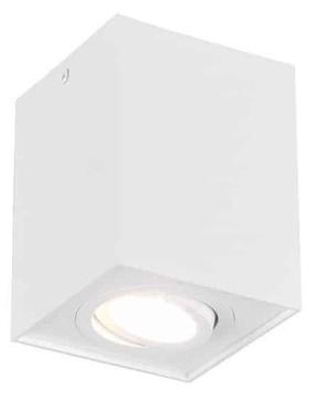 Lampa griesti Trio Biscuit 613000131, GU10, 1, balta krās. / balta krās., 9 x 9 cm
