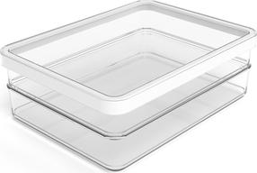 Pārtikas kastes komplekts Rotho Rondo Loft, 0.85 l, 20 cm x 15 cm, caurspīdīga krās., 2 gab.