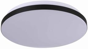 Valgusti plafoon Light Prestige Babilon LP-335/1C M 4BK, LED, 4000 °K, 1 x 24 W, valge v. / valge v.
