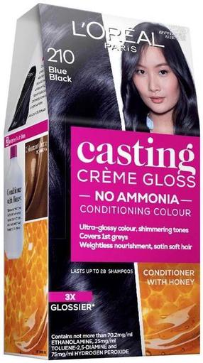 Juuksevärv L’Oréal Paris Casting Creme Gloss, blue black v., 210, 180 ml