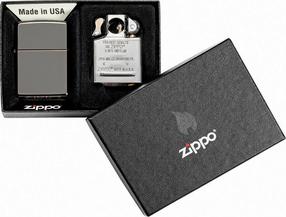 Зажигалка Zippo Black Ice 29789, серебристый цв.