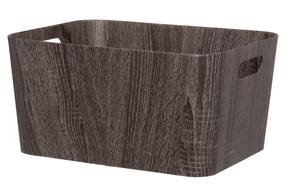 Daiktadėžė 4Living Sense 643553, tamsiai pilka sp., 40.6 x 30.5 x 20.3 cm