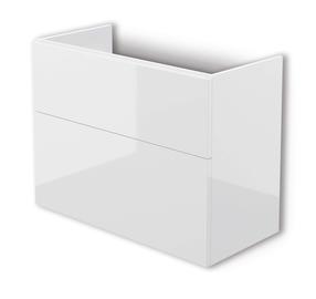 Vonios spintelė po praustuvu Deante Prizma, balta sp., 38.5 cm x 80 cm x 60 cm
