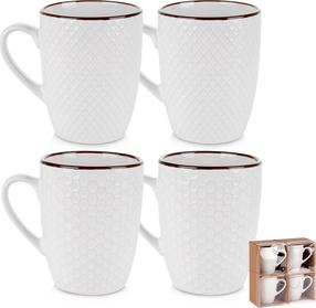 Tasside komplektid Vilde 139674, valge v., 0.4 l