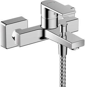 Смеситель для ванной Hansgrohe Vernis Shape 71450000, хромовый цв.