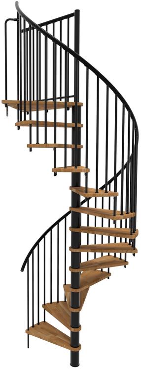 Sraigtiniai laiptai Minka Spiral Smart, 120 cm x 305.5 cm