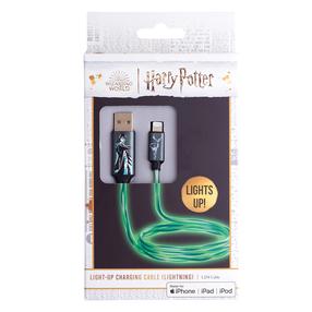 Кабель Wizarding World Harry Potter, Lightning/USB A, 120 см, зеленый цв.