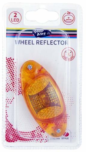 Helkur Bottari LED, plastik, oranž v.