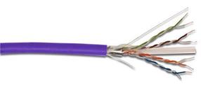 Laidas Digitus Professional CAT 6 F/UTP, 305 m, violetinė sp.