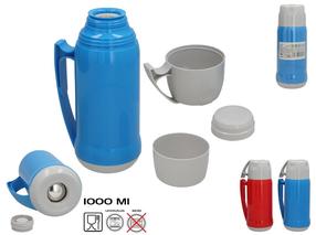 Termosas Gerimport, 1 l, (spalva/dizainas parenkami atsitiktine tvarka)