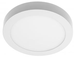 Valgusti lagi GTV Oris Plus LD-ORN19W-NBP, LED, 4000 °K, 1 x 19 W, valge v. / valge v.