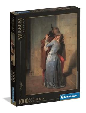 Dėlionė Clementoni Museum Hayes The Kiss 39994, 70 cm x 50 cm, 1000 vnt., įvairių spalvų