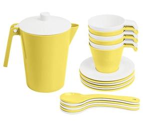 Наборы для игровой кухни Wader Sunny Morning Coffee Service, белый цв./желтый цв.