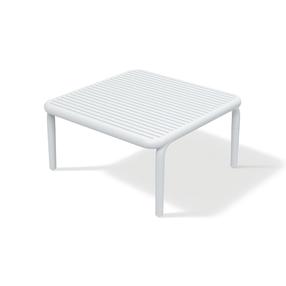 Lauko stalas Ferne Brene, balta sp., 79.5 cm x 79.5 cm x 40.5 cm