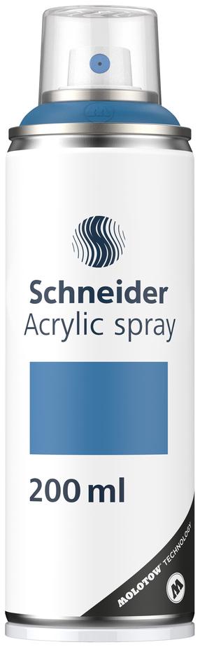 Aerozoliniai dažai Schneider Paint-It 030, dekoratyviniai, juoda sp., 0.2 l
