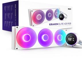 Ūdens dzesētājs procesoram NZXT Kraken Elite 420 RGB, 420 mm x 140 mm