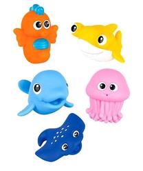 Žaislinis gyvūnas WinFun Ocean Pals 7120, įvairių spalvų, 5 vnt.