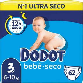 Mähkmed Dodot Stages, 3 suurus, 6 - 10 kg, 62 tk