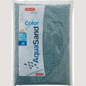 Akvārija grants Zolux AquaSand Color Blue Neon, 5 kg, zila krās.